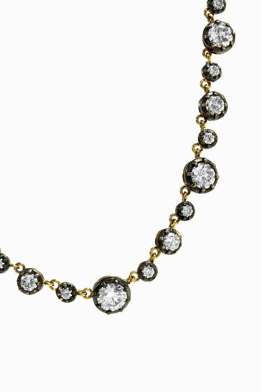 Midnight rivière necklace M