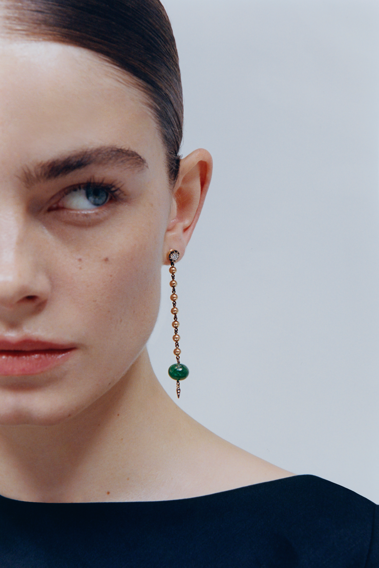 Briolette earrings