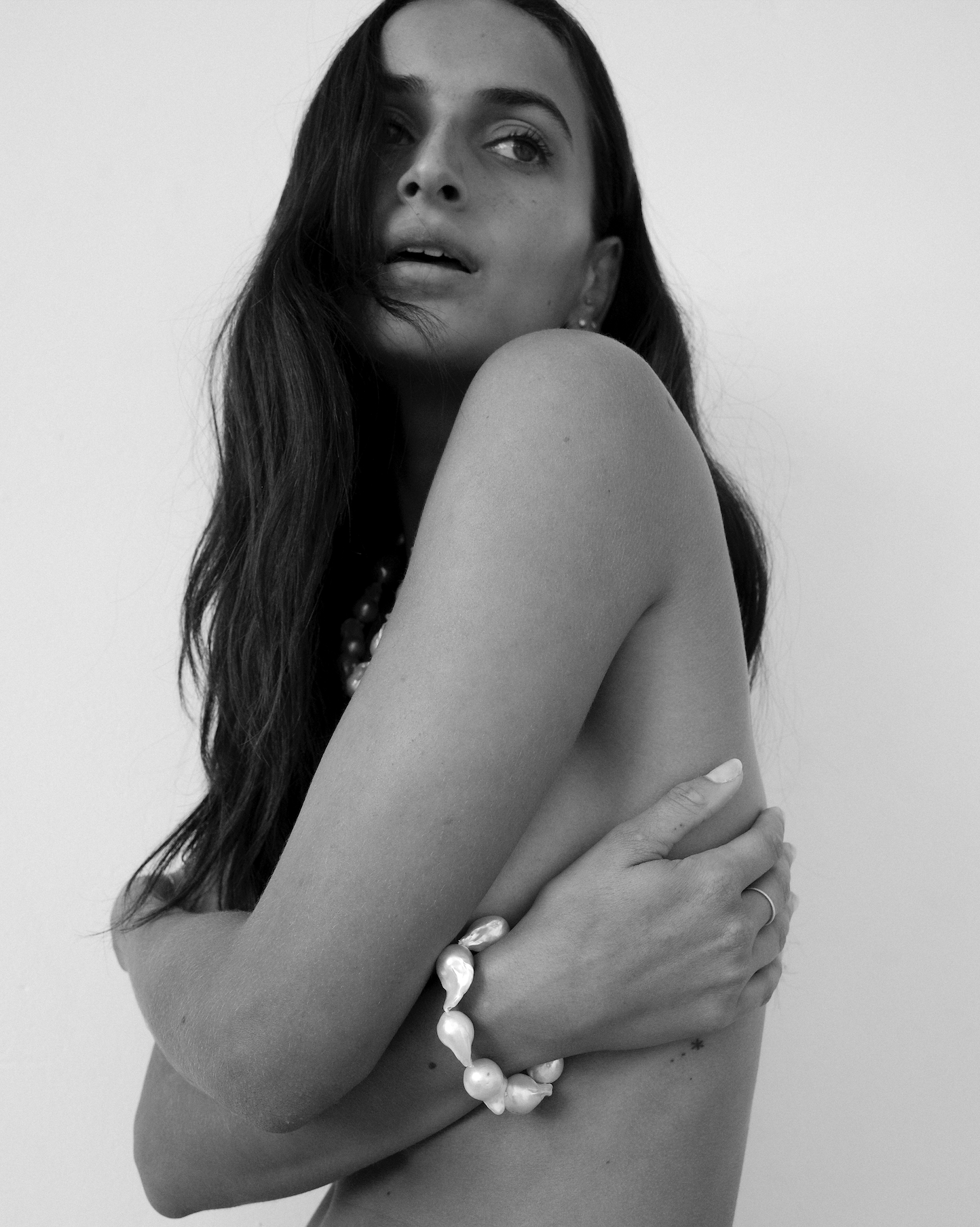 Pulsera perlas barrocas