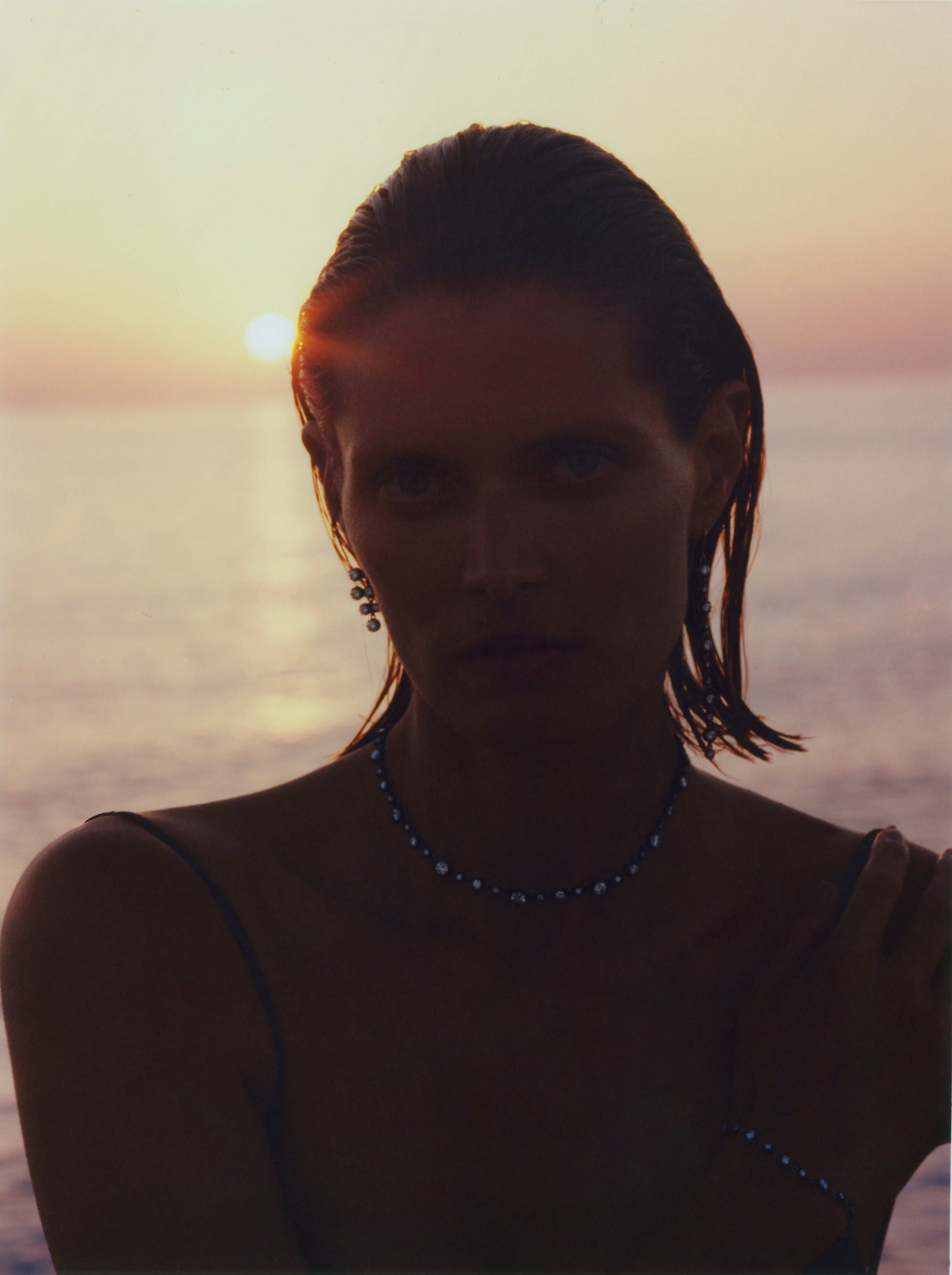 Midnight Racimo earrings
