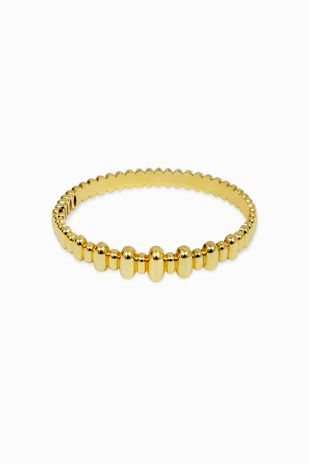 Uneven spiral bracelet