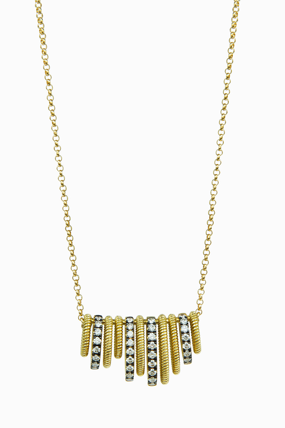 Double hoop Cabo necklace