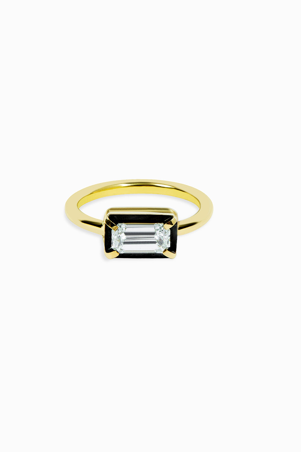 Serena solitaire ring