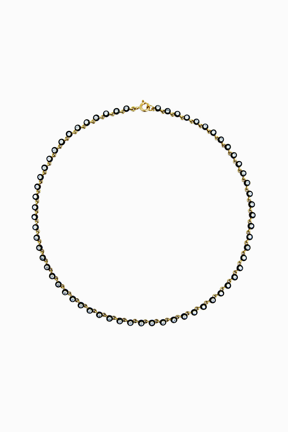 Midnight rivière necklace S