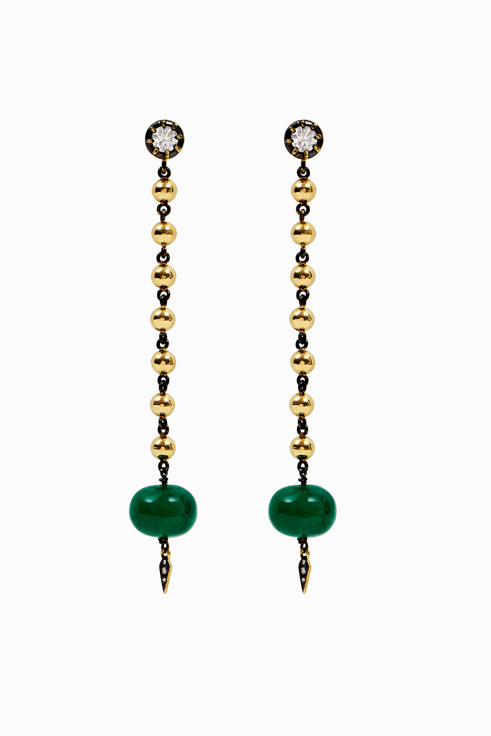 Briolette earrings