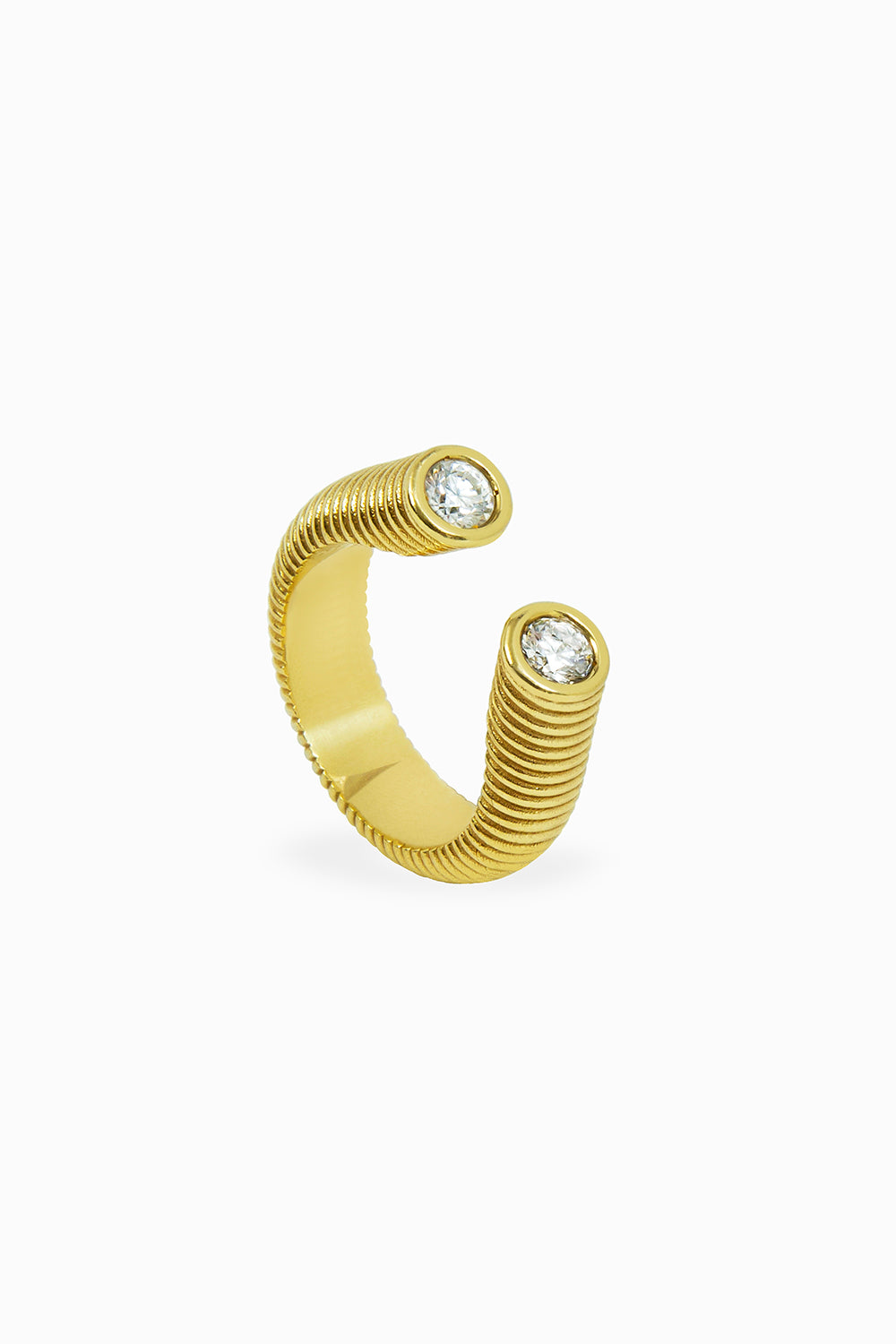 Anillo Cabo & diamantes