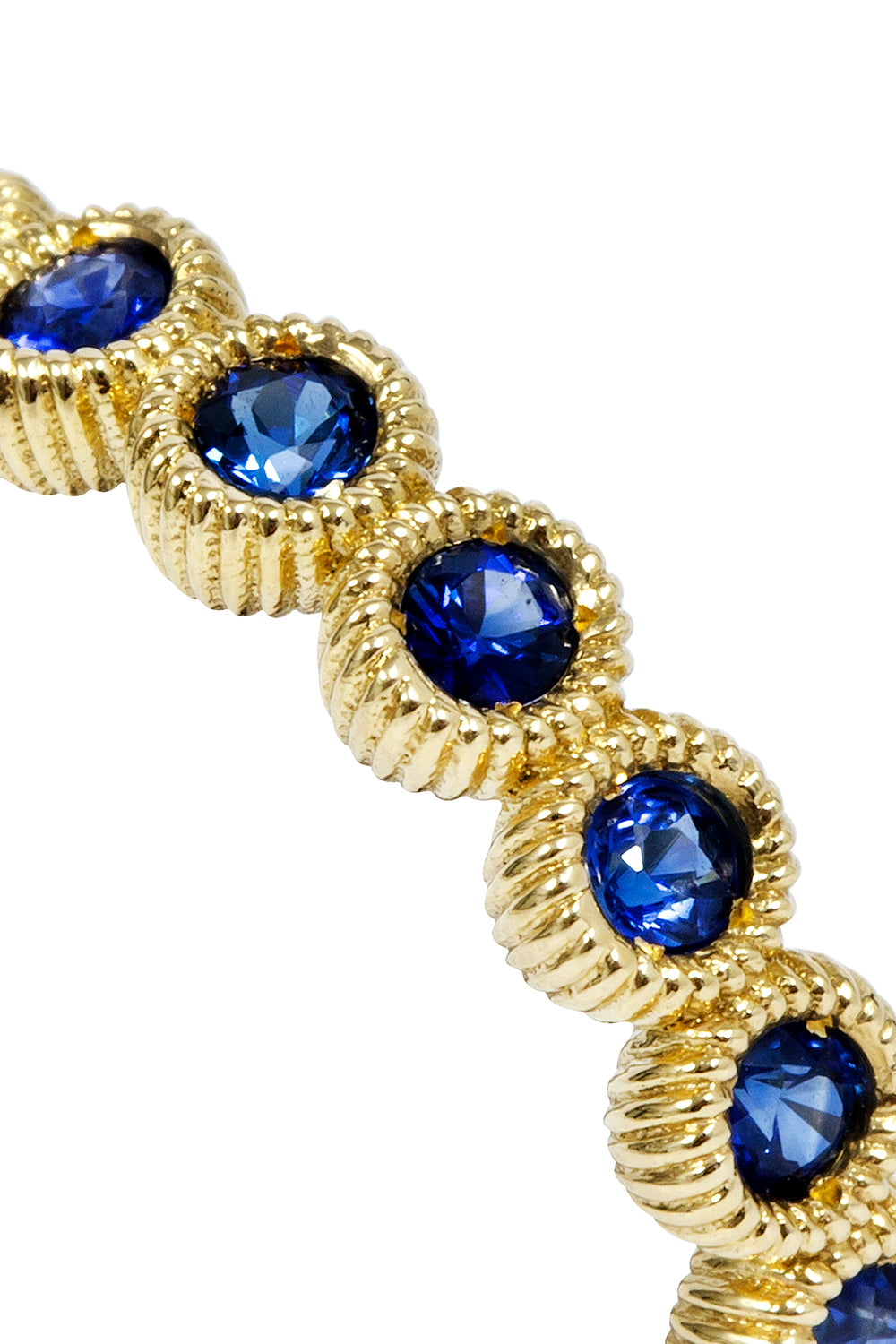 Anillo Cabo Anitta zafiros