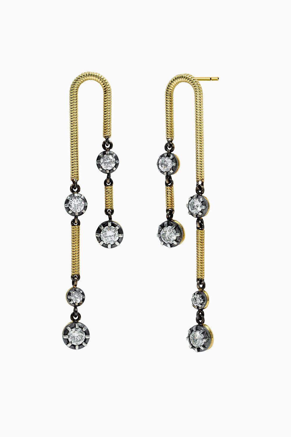 Cabo & Midnight bridge earrings