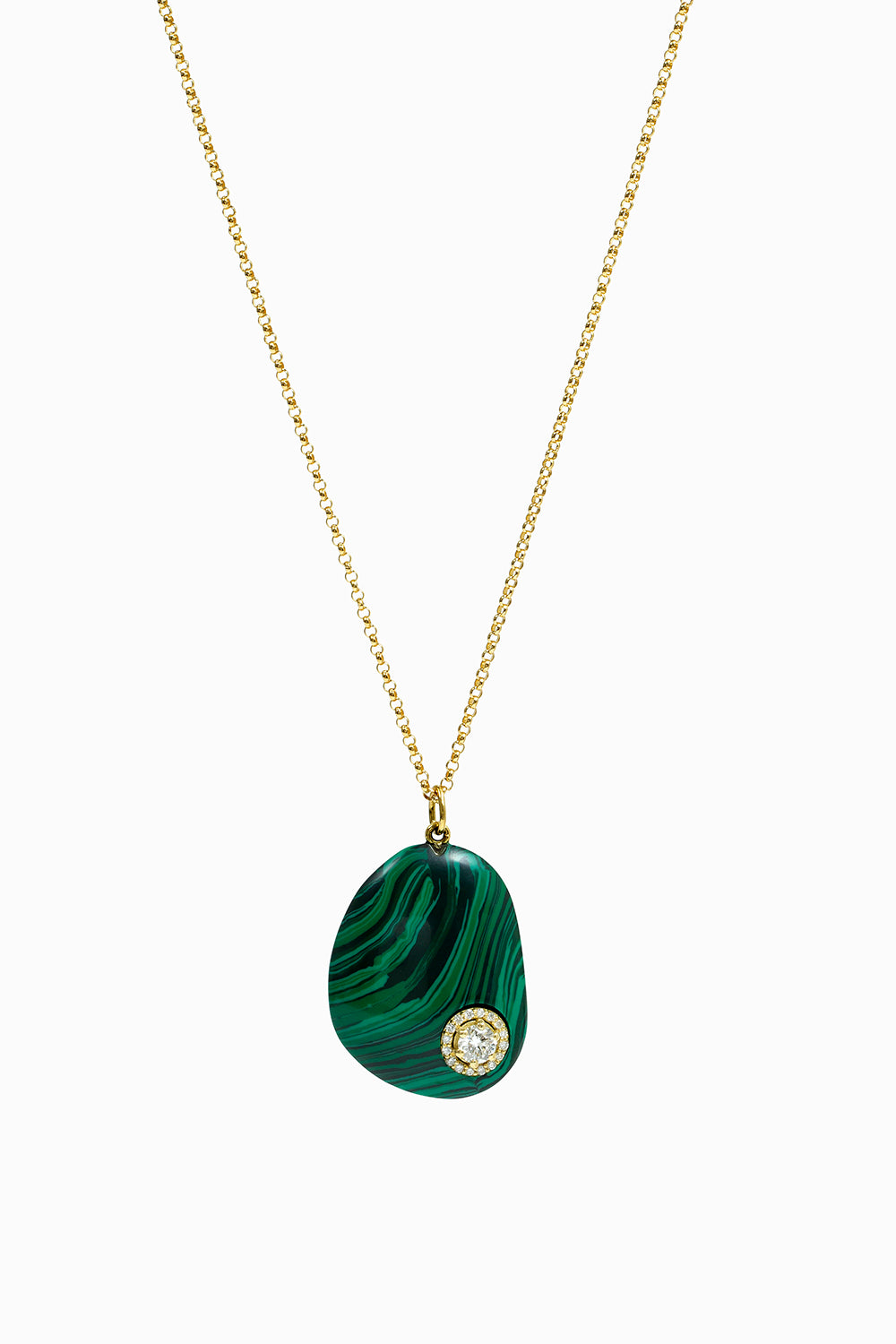 Malachite pendant