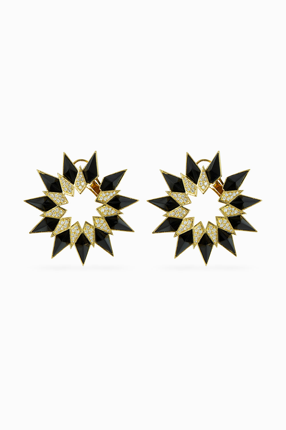 Onyx earrings