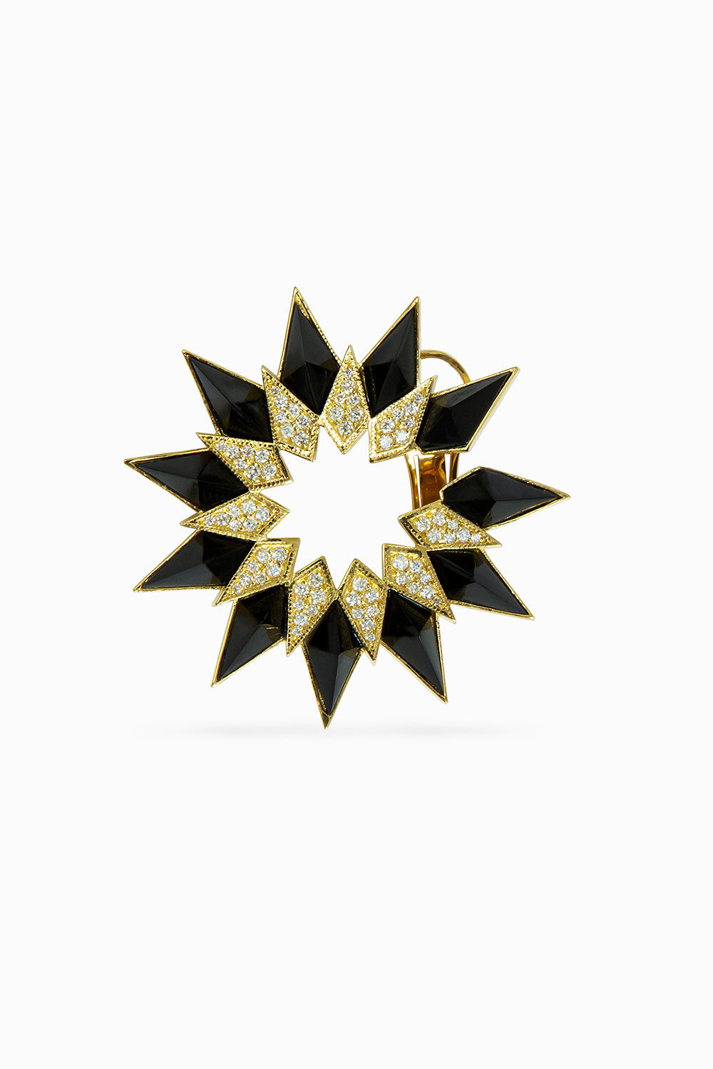 Onyx earrings