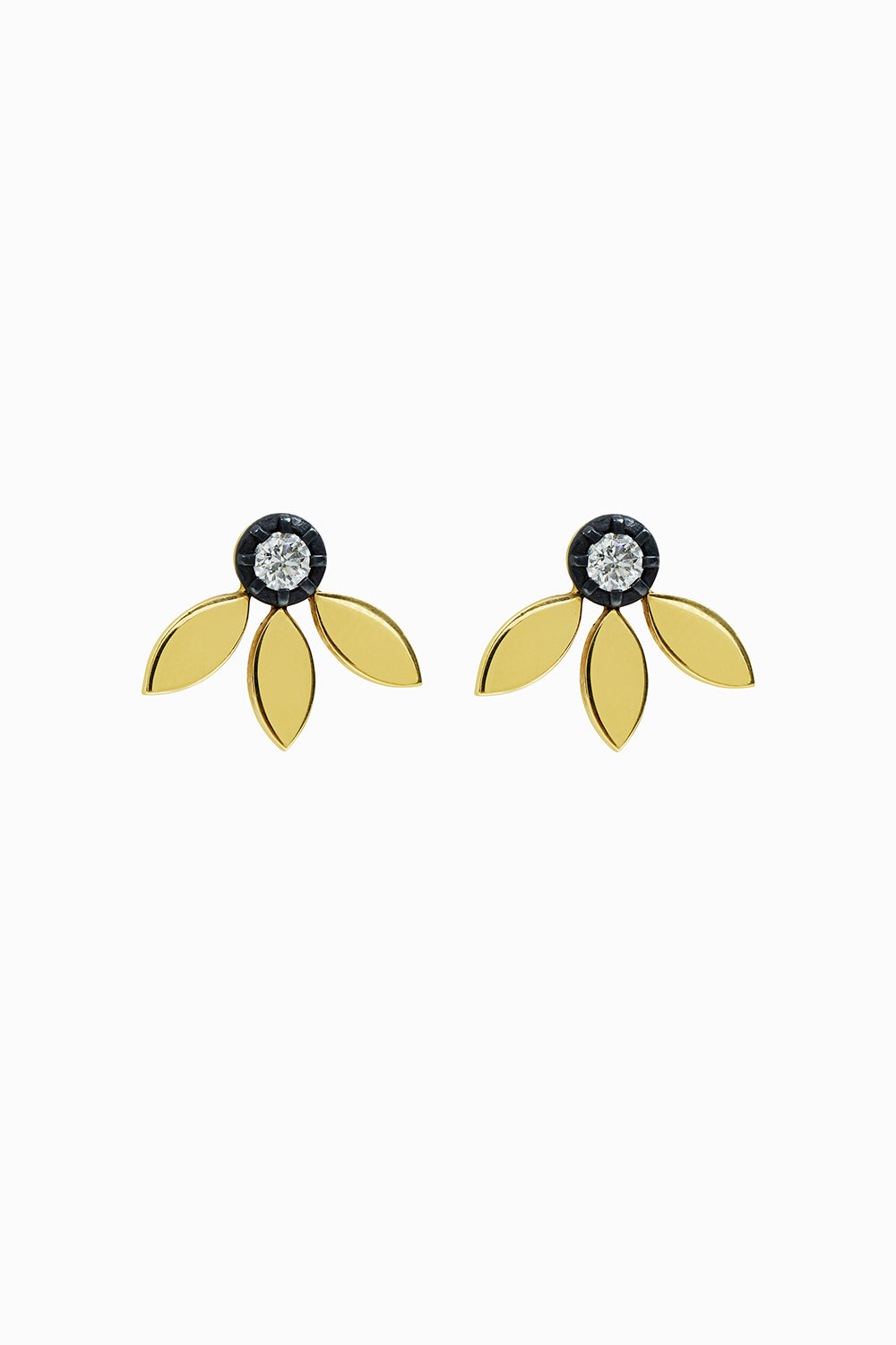 Seeds flower earrings
