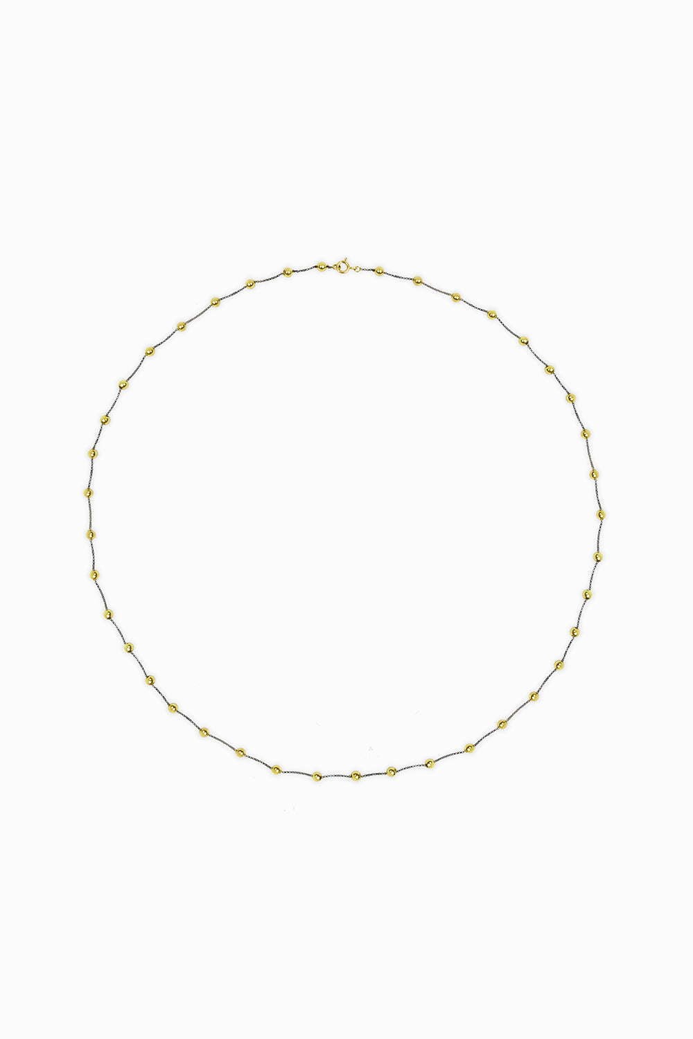Balls & chain necklace 40cm