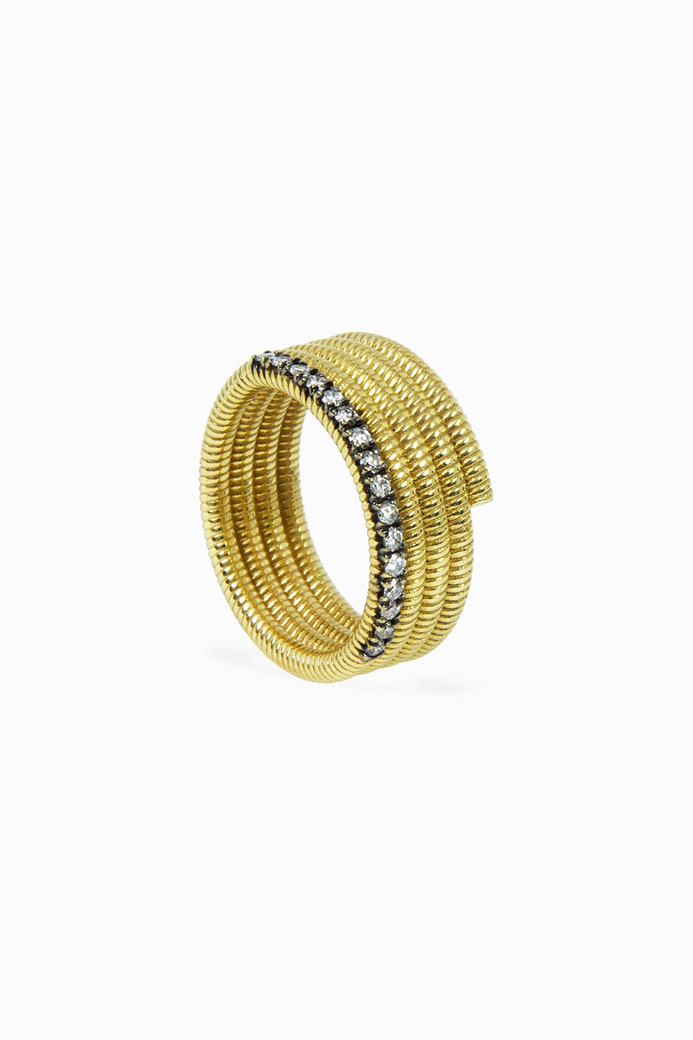 Cabo twist line ring