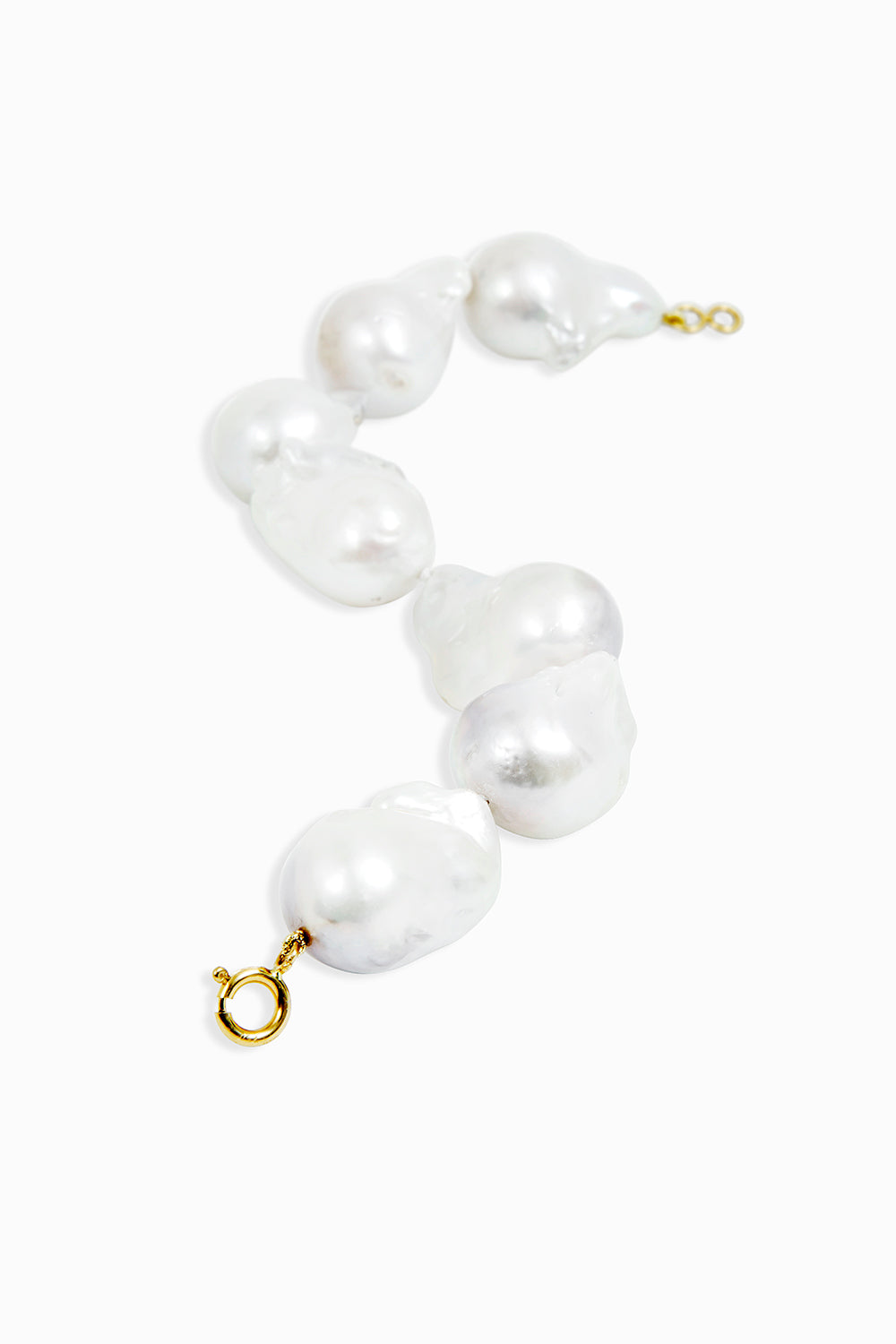 Pulsera perlas barrocas