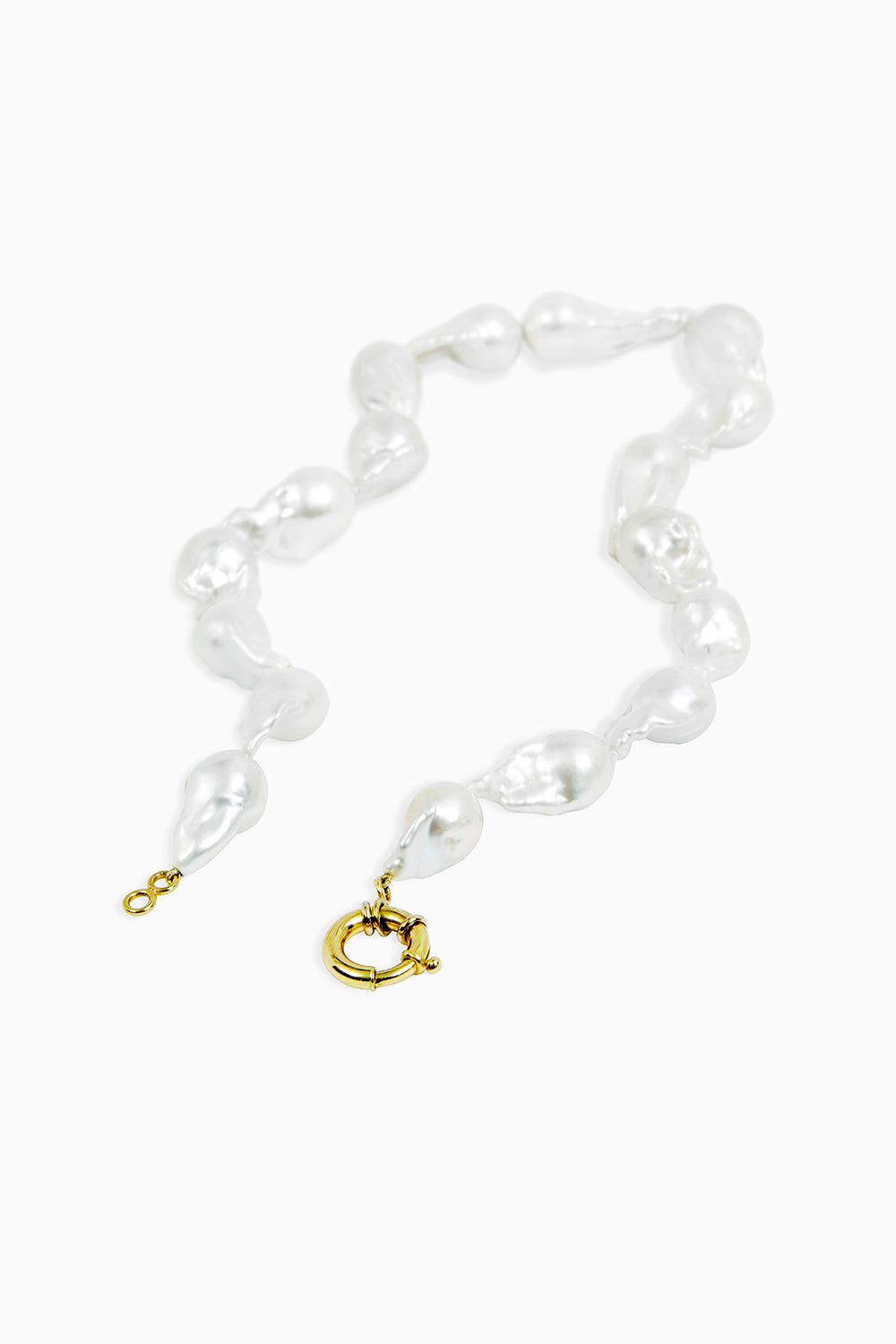 Collar perlas barrocas
