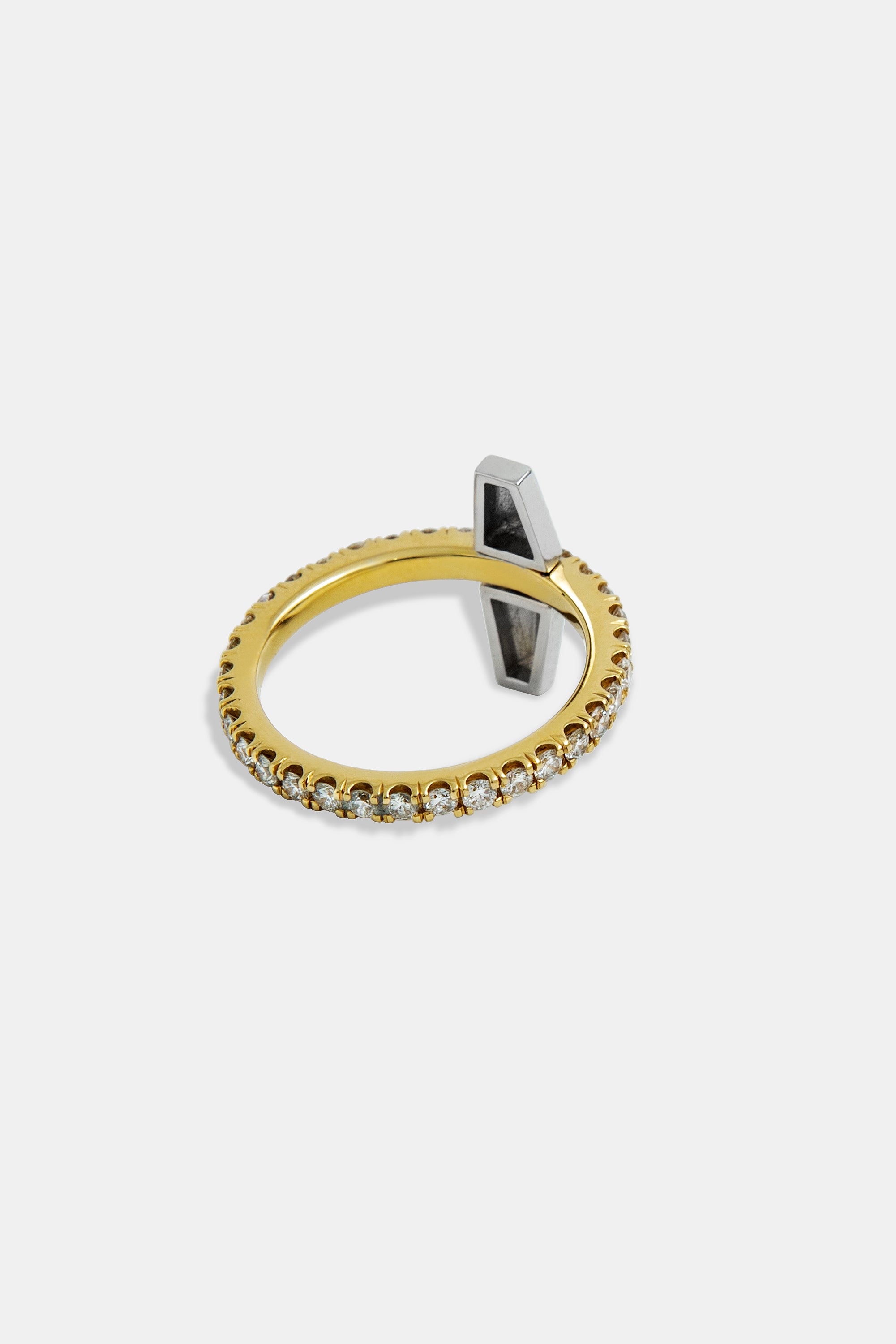 Olé trapeze band ring yellow