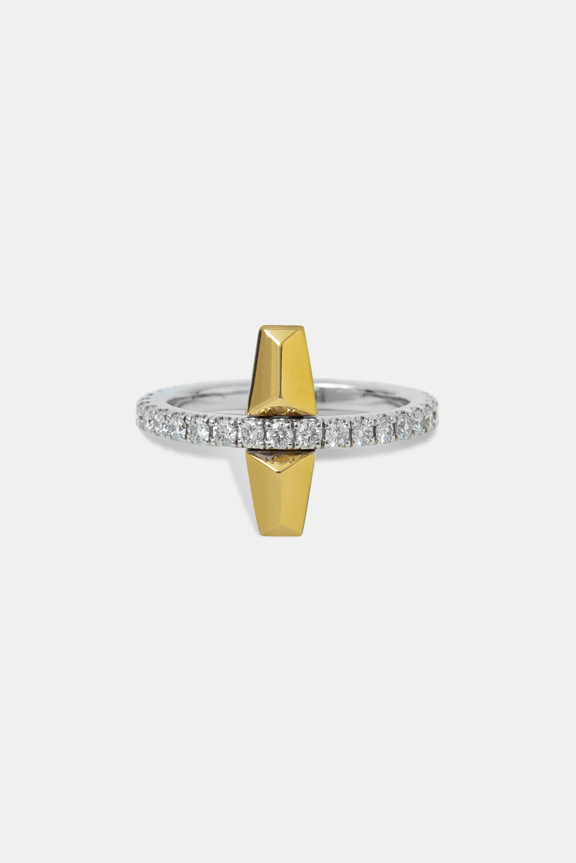 Olé trapeze band ring white
