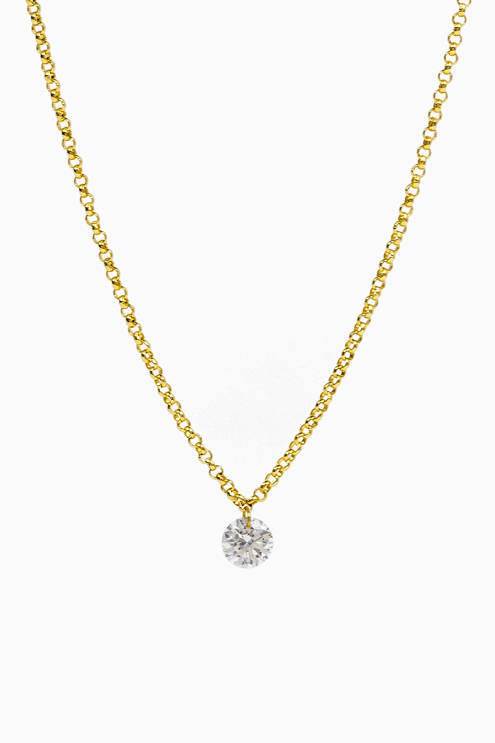 Colgante láser diamante 0,25ct.