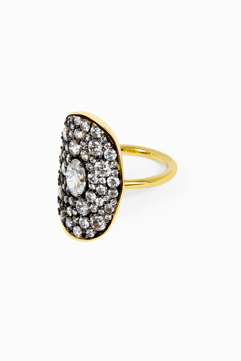Anillo Midnight oval