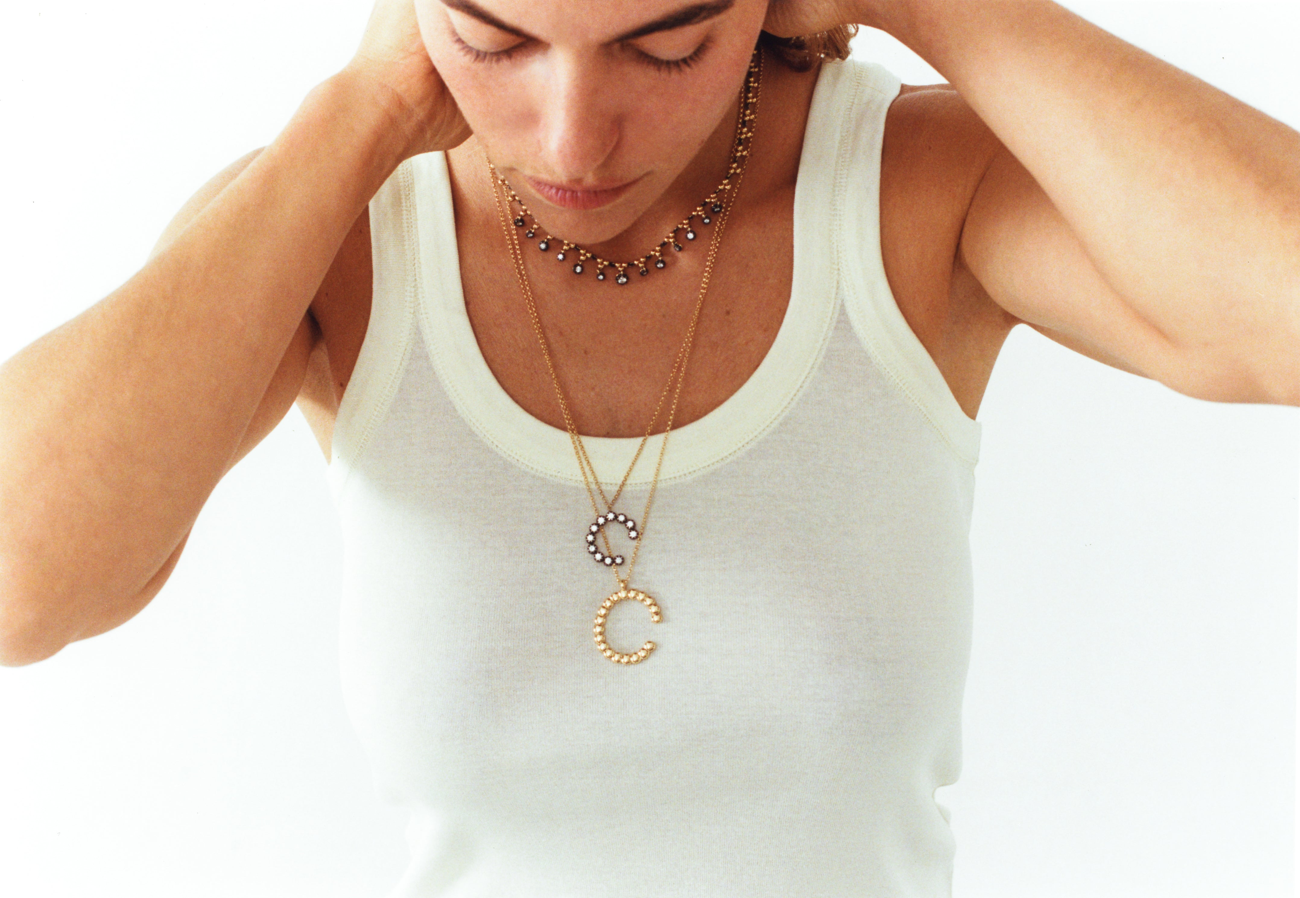 Colgante Gold & Gold letra