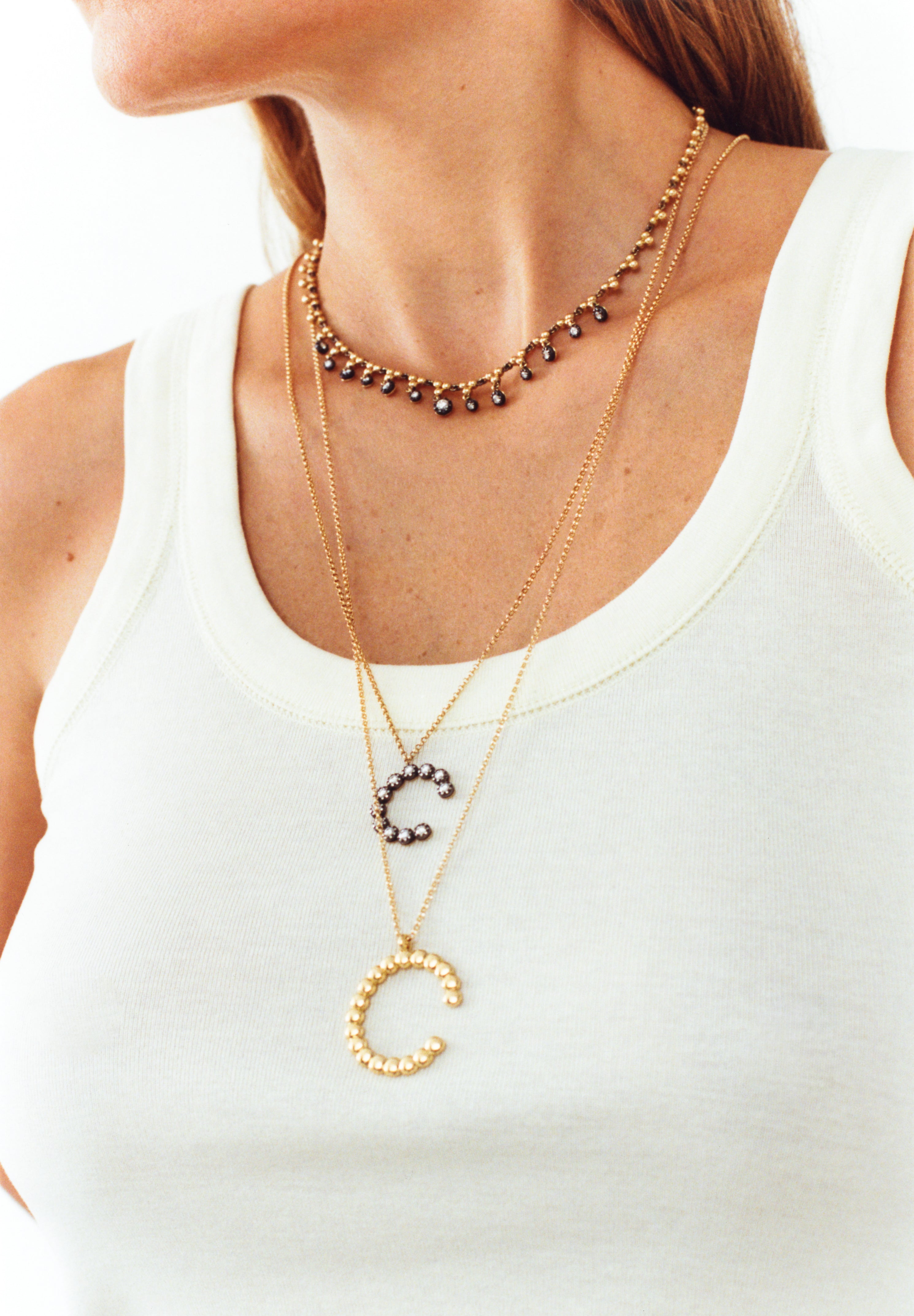 Midnight Letter pendant