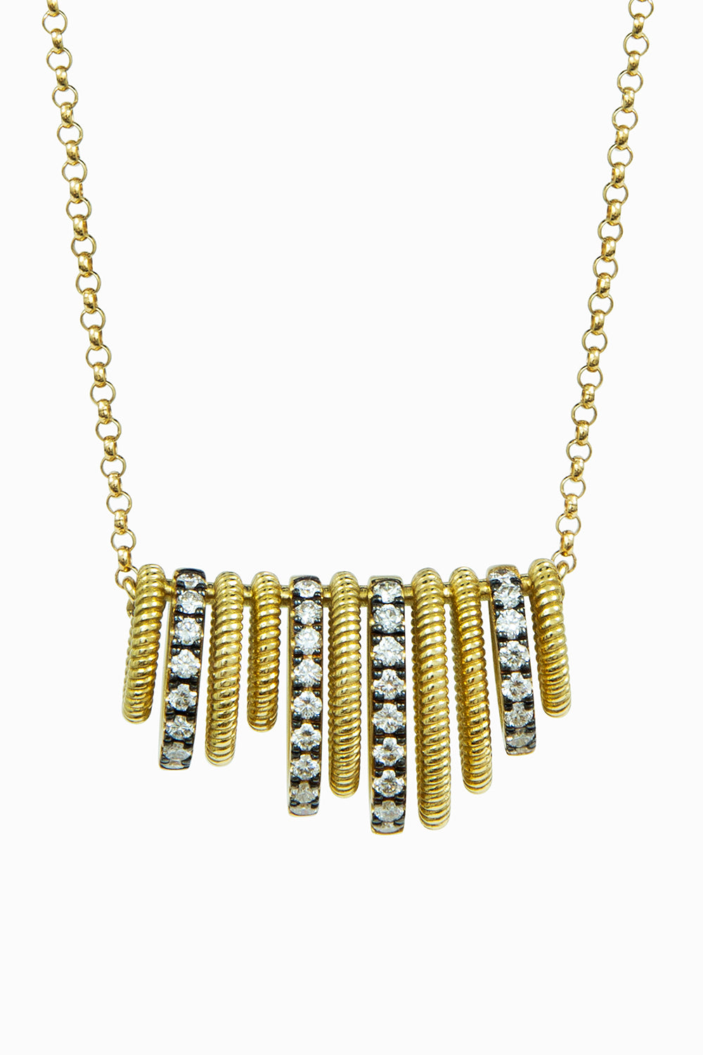 Double hoop Cabo necklace