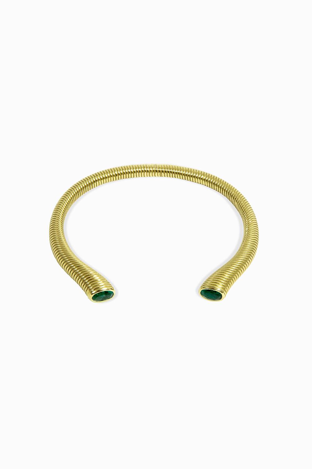 Cabo & emeralds bracelet