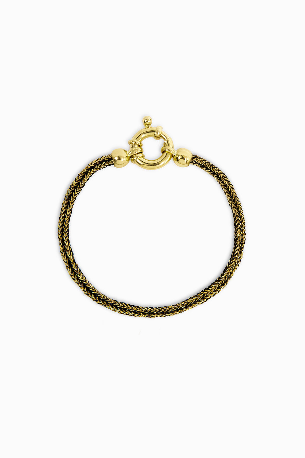 Texture black bracelet