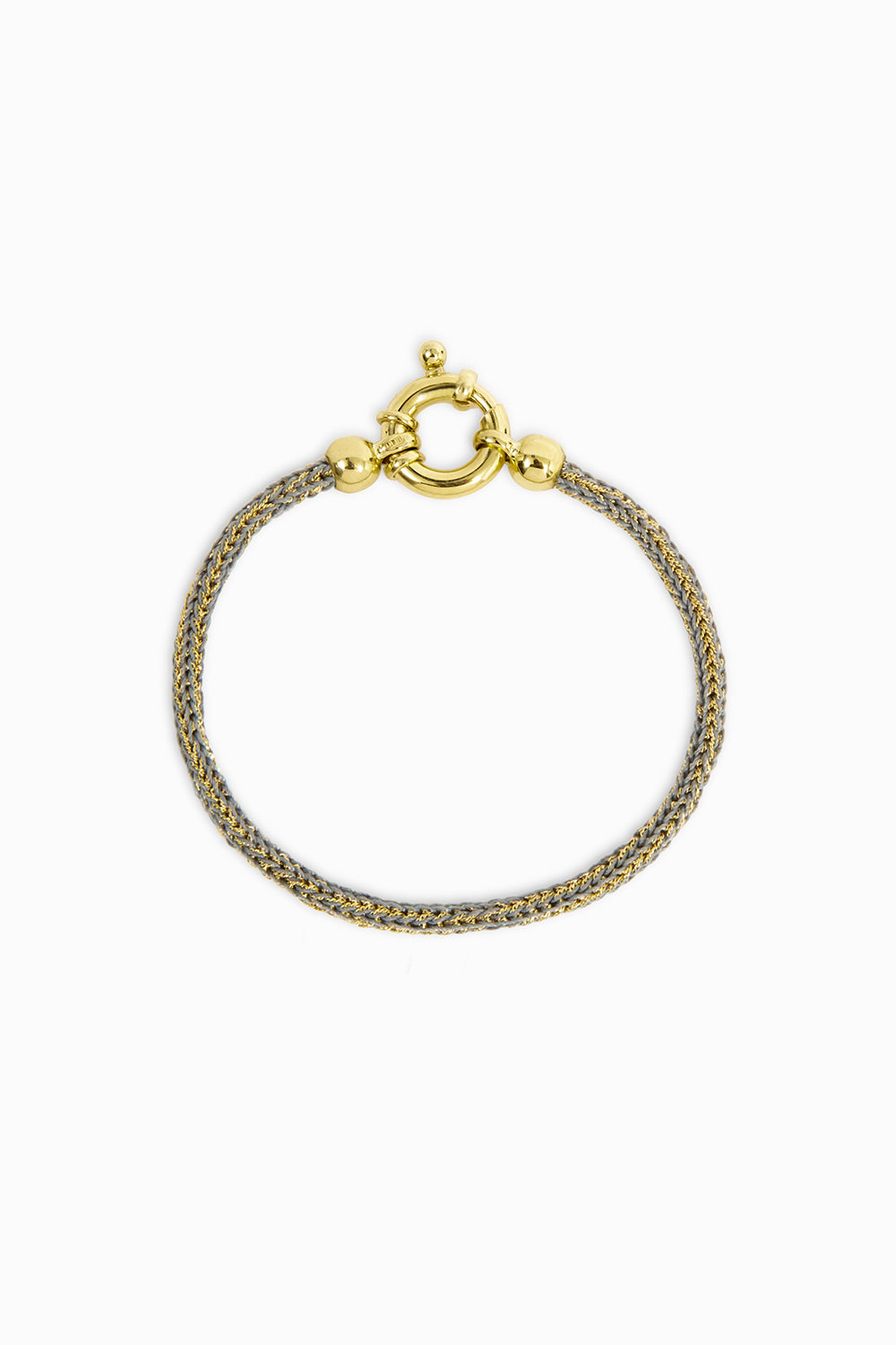 Texture silver bracelet