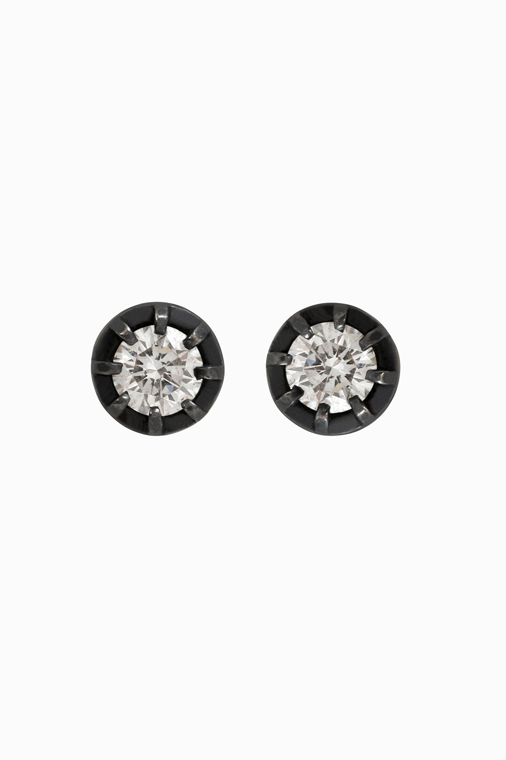 Pendientes Midnight dormilonas 0.90ct
