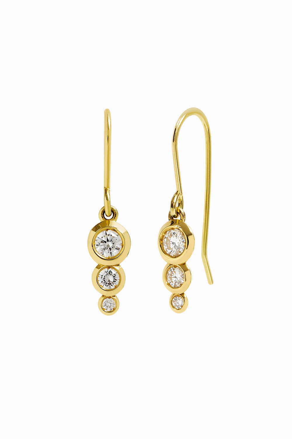 Pendientes Bies amarillos
