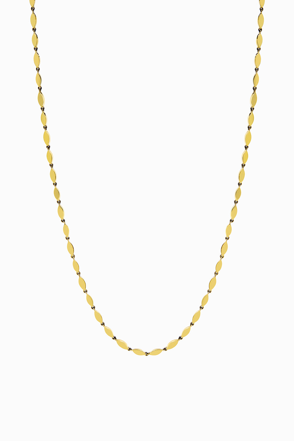 Gold seeds necklace