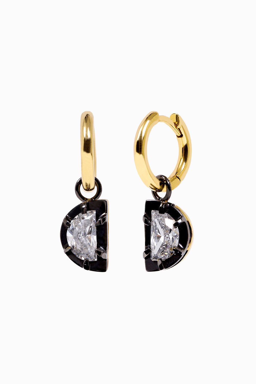 Half moon earrings