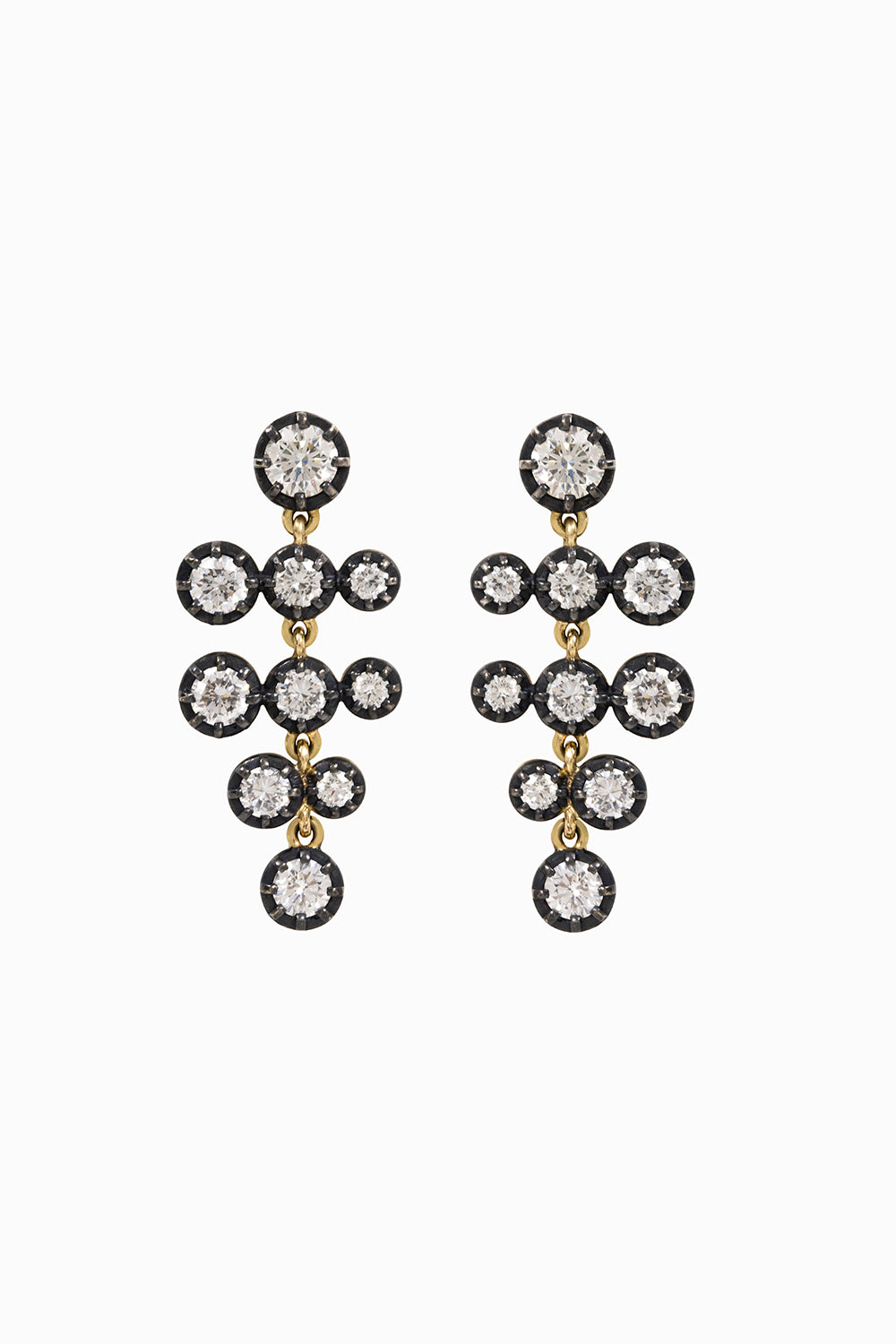Midnight Racimo earrings