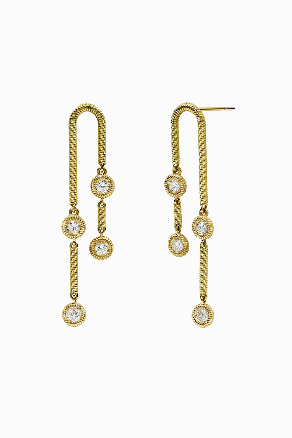 Cabo bridge earrings S