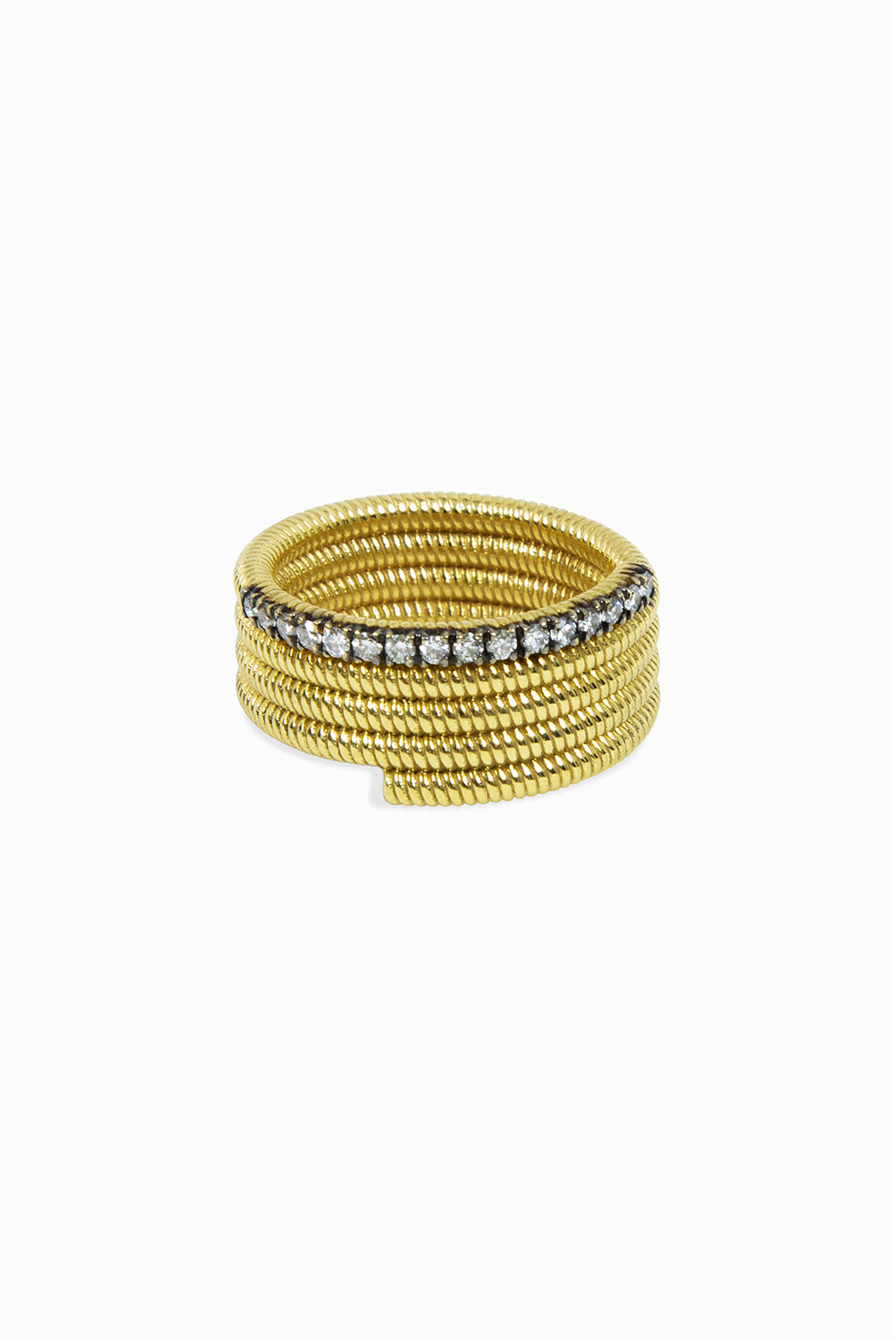 Cabo twist line ring