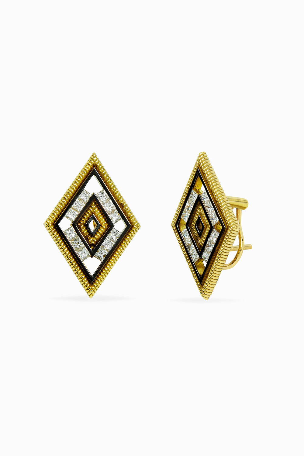 Cabo rombo earrings omega