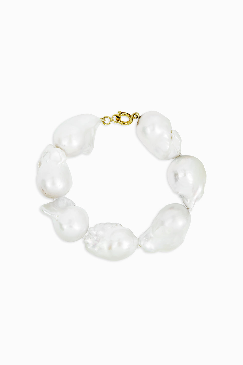Baroque pearls bracelet