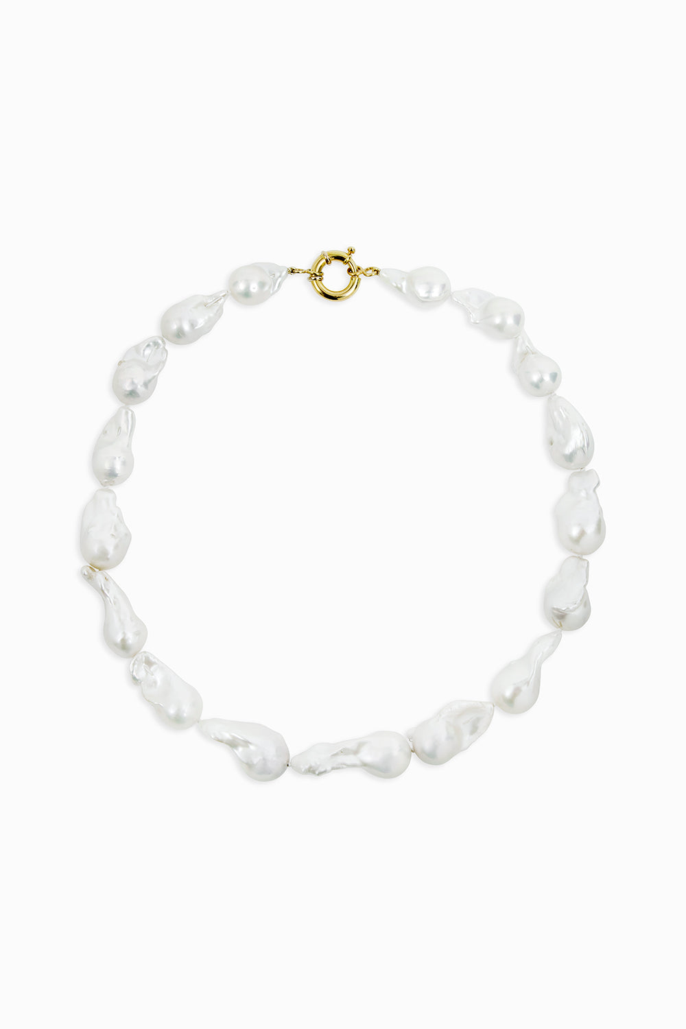 Collar perlas barrocas
