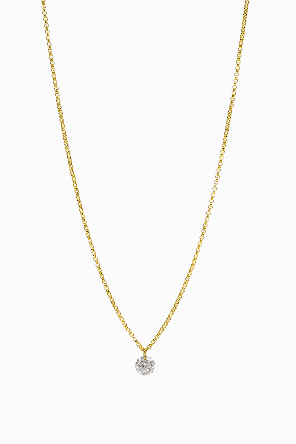 Colgante láser diamante 0,40ct