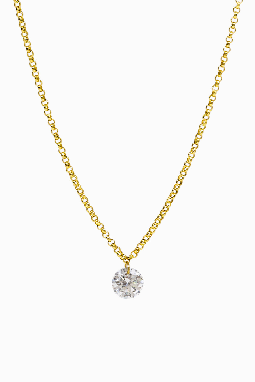 Colgante láser diamante 0,40ct