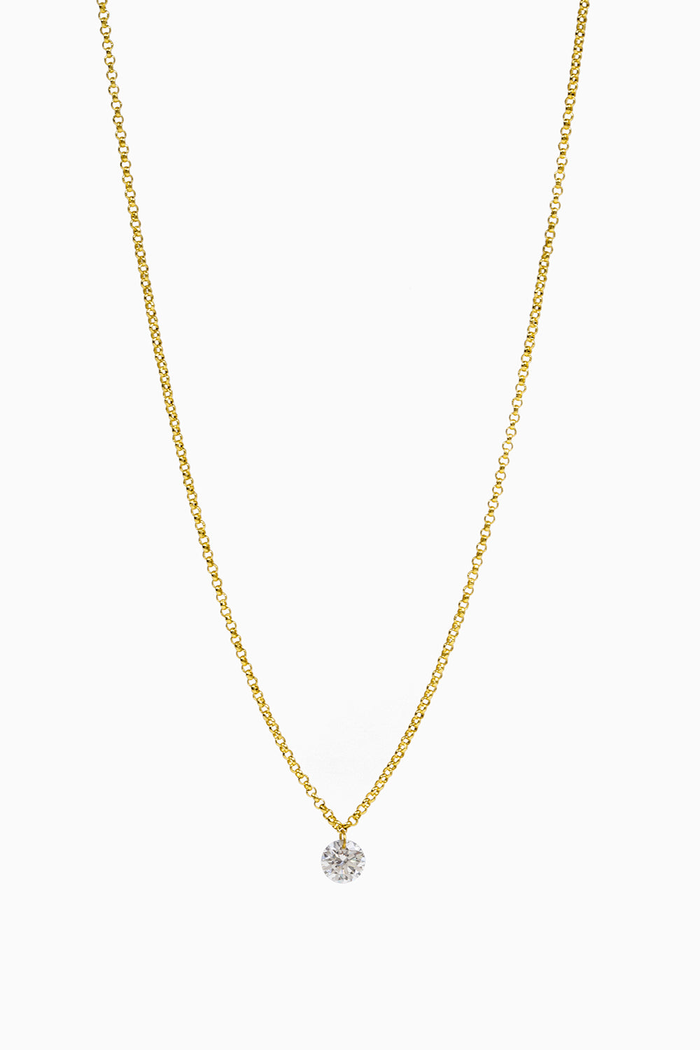 Colgante láser diamante 0,25ct.