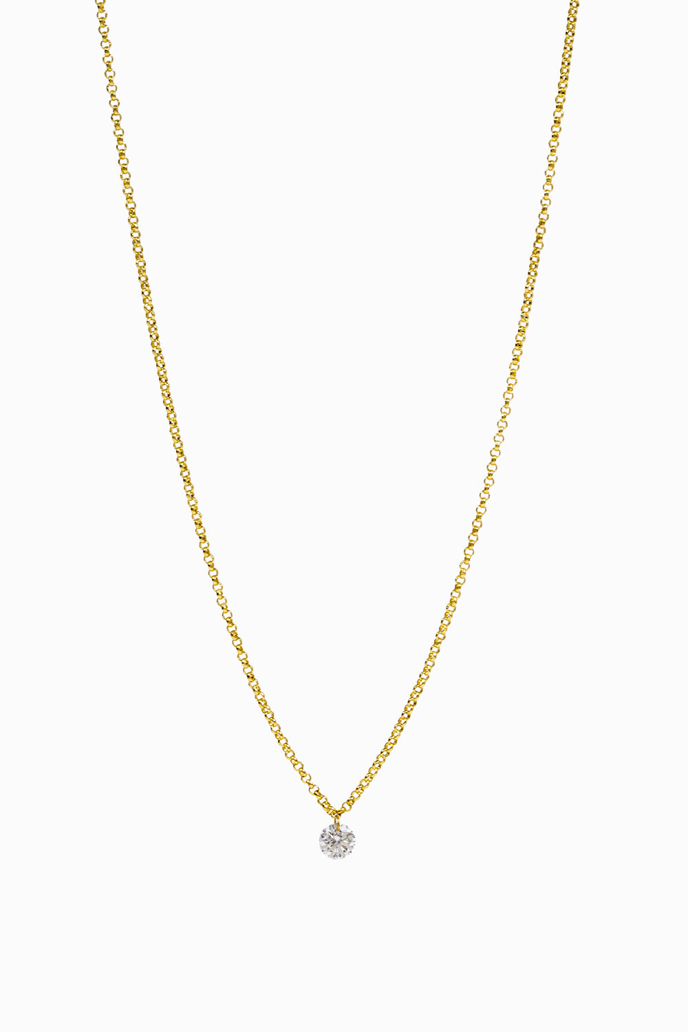 Colgante láser diamante 0,15ct.