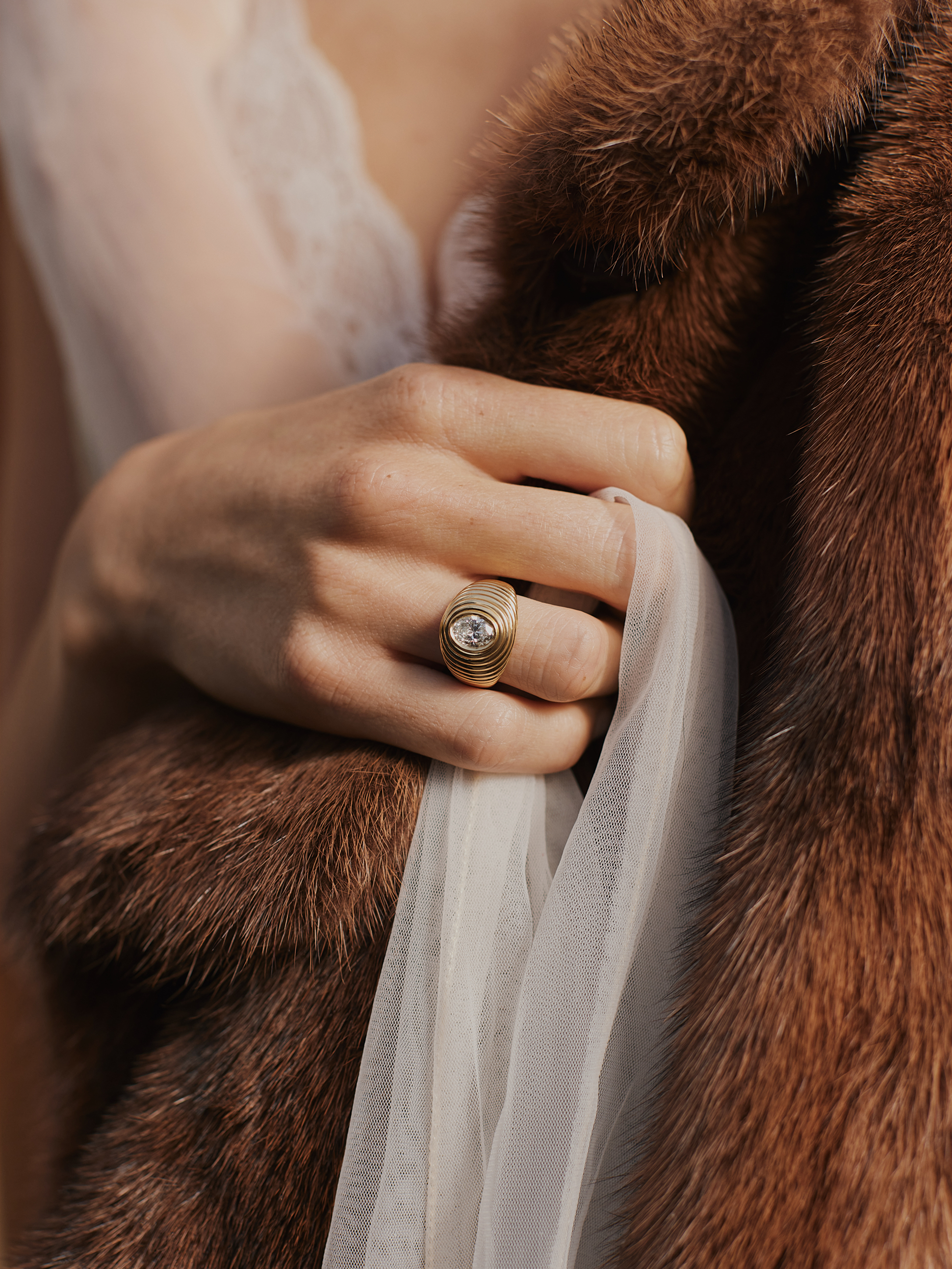 Miqui solitaire ring