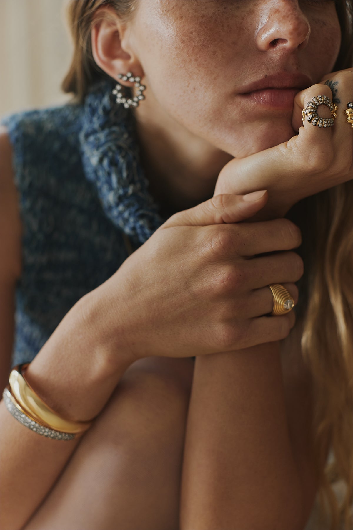Pendientes Midnight Sun M