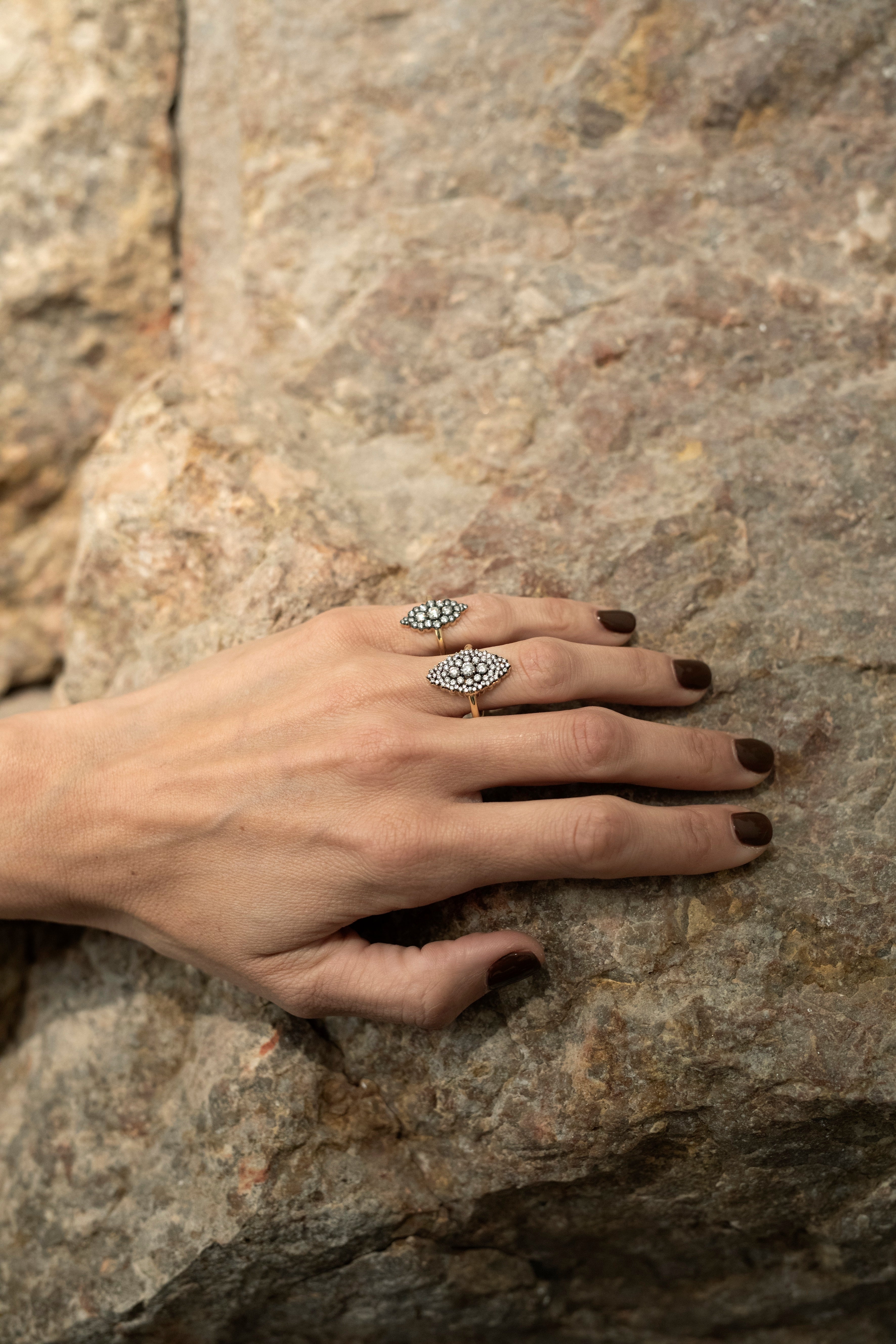 Anillo Midnight maxi lanzadera