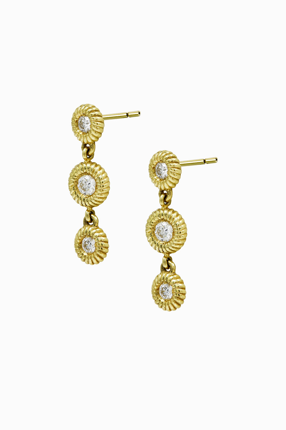 Cabo 3 diamonds earrings