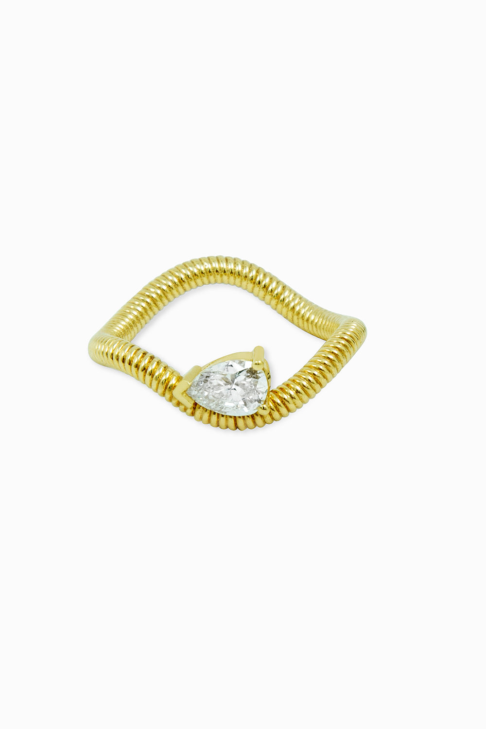 Waves ring pear