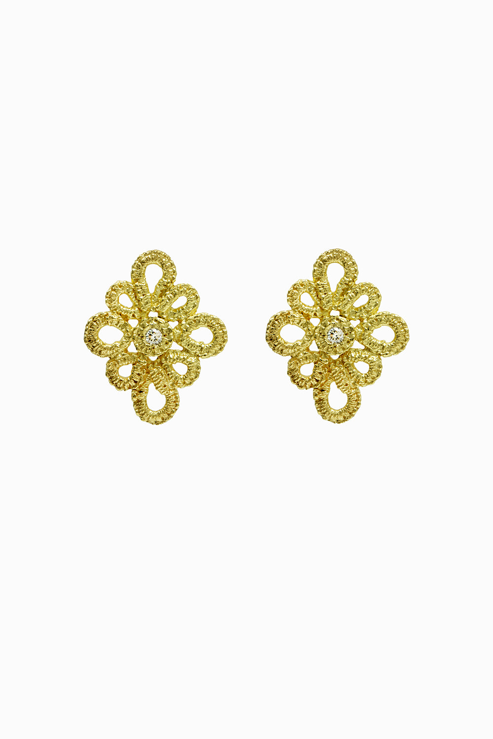 India stud earrings S